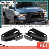 Rearview Mirror Cover Side Wing Mirror Housing for  Ram 2019-2022 6RP44KXJAA 6RP45KXJAA