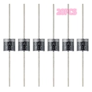 20PCS Rectifier Diode 6A 10A 20A 1000V DO-27 Electrical Axial Rectifier Diodes Kit 6A10 10A10 20A10