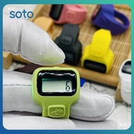 ♫ 5 Digital Led Counter Electronic Finger Clicker Smart Ring Click Lap Counter Event Clicker Finger 