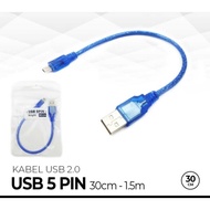 USB 2.0 to 5 pin 30cm cable / 5pin usb cable / 30 cm short 5 pin usb cable