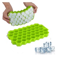 37 Holes  Silicone Ice Cube Tray Honeycomb Shape Big Ice Mold Sphere Ice Ball Maker Bekas Pembuat Ai