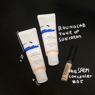 ROUND LAB 白樺樹保濕自然提亮防曬 50ml|ROUND LAB Birch Juice Moisturizing Tone Up Sunscreen SPF50+ PA++++ the SA