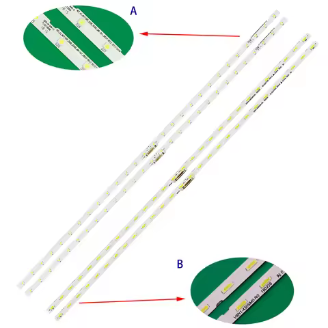 10PCS/5set LED strip for Samsung 43"TV UE43NU7092 UE43NU7479 UE43NU7400 UE43NU7120 UE43NU7120