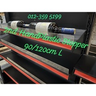 Used Plastic Stopper for Island Gondola & End Gondola | Height 5cm | Length 90cm / 120cm/Terpakai /2