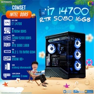 BONMECOM2 คอมประกอบ / CPU i7 14700 / RTX 5080 16GB / Case ตัวใหญ่เลือกแบบได้/DDR5