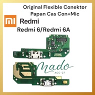 MD Redmi 6/6A Original Flexible Cas Board Connector + Con H/F+Mic