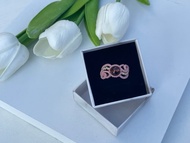 #221038 Macrame 南美蠟線 石榴石 介指