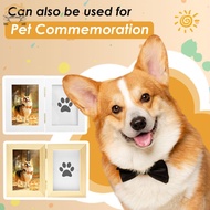 Baby Footprint Kit Wooden White Newborn Keepsake Frame Personalized Newborn Keepsake Footprint Kit  