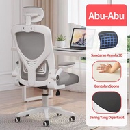 Olv HOUSEWARE - GAMER CHAIR / OFFICE CHAIR / STUDY CHAIR / OFFICE CHAIR / OFFICE CHAIR NET BACKBACK 