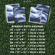 PHOTO FRAME 3R/4R/5R/6R/8R/10R/12R/A4 – BLACK & WHITE WALL DECORATION | 3R PHOTO FRAME/4R/5R/6R/8R/1