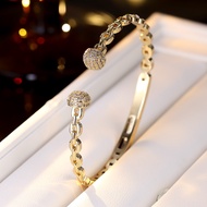 Copper Bracelet 链扣星芒gelang tembaga轻奢Charm bracelet for woman mothers day gift ideas 0.00 Barang Free