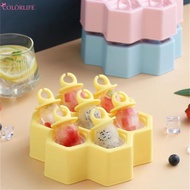 Ice Cream Ice Pops Mold Food Grade Silicone Popsicle Mould Icemaker Baby DIY Food Supplement Tools Fruit Shake Accessories