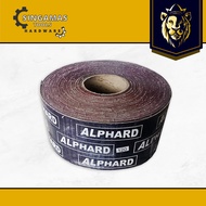 Alphard Sandpaper Roll Grit 120 Length 50 Meters - Abrasive Sand Paper Roll