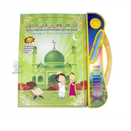 Beauty 1 PCS Mainan Anak E BOOK 4 BAHASA BERSUARA + LED Mainan Edukasi Anak Elektronik Kekinian Main