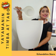 Minimalist yayamanin Jumbo timba at tabo murang classy na timba at tabo