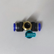 CONNECTOR (PB) M8-1/4 PB8-02 (PRICE FOR 1 PCS)