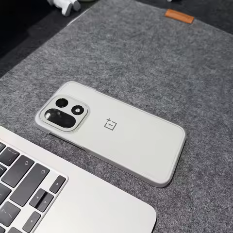 For OnePlus15 15R 13S 13T 13R 13 Case Simple Solid Color Transparent PC Skin-Friendly Drop-Proof Cov
