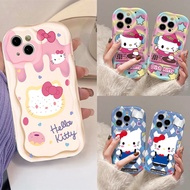 Hello Kitty Kawaii Phone Case For VIVO Y01 Y02S Y3S Y5S Y36 Y35 Y55 Y75 Y76S Y77 Y78 Y85 V9 Y91C Y95