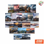 FRIDGE MAGNET Souvenirs || Indonesian Refrigerator Magnets, Mount Bromo Edition