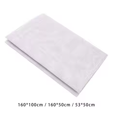 Needle Point Canvas Sturdy Needlepoint for Tapestry Pillowcase Crafts Reserve Aida Cloth White Solid