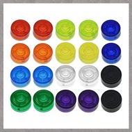 [U L Z R] 20Pcs Effect Pedal Protection Caps Effect Pedal Footswitch Cap Colorful Guitar Effect Peda