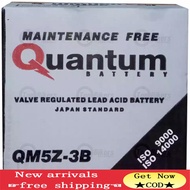 fast shipping Quantum Motorcycle Battery QM5Z-3B 12N 5L for Yamaha Mio Sporty / Amore