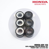 HONDA ADV150 ADV 150 100% ORIGINAL ROLLER WEIGHT SET 22123-K97-B00