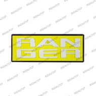 สำหรับ Ford Ranger T9 2022 2023 Wildtrak กีฬา XLT XL + XL 3D สัญลักษณ์ขนาดเดิม ABS รุ่นกลับประตูโลโก