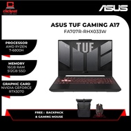 ASUS TUF GAMING A17 FA707R-RHX033W (R7-6800H, 16GB, 512GB SSD, RTX3070_8GB, 17.3'' FHD, GRAY-W11)