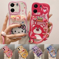 Casing POCO C65 Kartun boneka silikon lembut Phone casing