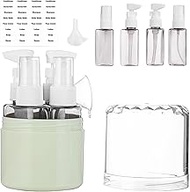 4-in-1 Travel Bottle Set for Filling 50 ml, Aircraft-Friendly Travel Container, Leak-Proof, Reusable
