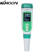 KKmoon Digital Salinity Meter with Color Screen Display 0.00ppt-9.99ppt 10.0ppt-50ppt Seawater Pool 