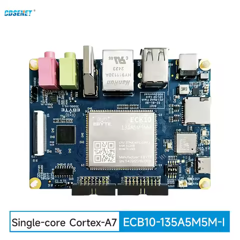 STM32MP135 Industrial Grade Single Board CDSENT ECB10-135A5M5M-I 650MHZ 512MB Gigabit Ethernet PICO-