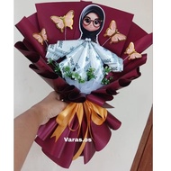 Money bouquet/ Butterfly bouquet Teacher's Day bouquet / Gift bouquet Birthday bouquet