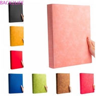BACK2LIFE Large Notebook, Horizontal Line 200 Pages A4 Thick Notebook, A4 Meeting Notepad Large Line