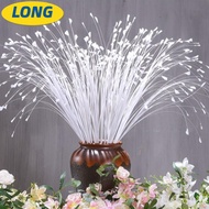LONNGZHUAN 5pcs/Pack Peacock Grass, Feather Texture 20 Heads Artificial Grass, Realistic Multicolor 