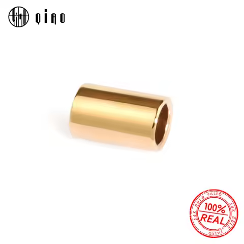 10PCS 14K Gold Filled Crimp & End Beads 2mm 1.6mm 14K Gold Crimps 14K Gold Filled End Beads for Jewe