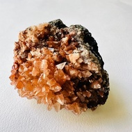 大冶羽毛方解石 牛15 原礦水晶礦標寶石 吸引力法則 顯化脈輪高頻