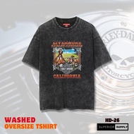 T-shirt HARLEY D*V*DSON/OVERSIZED TSHIRT HARLEY D*V*DSON/WASHED T-SHIRT/OVERSIZE/HD-26 - HD-29