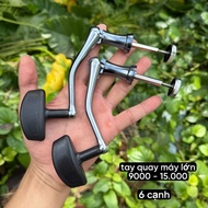 Large fishing reel crank size from 9000-15000