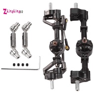 2Pcs Front and Rear Portal Axle with Metal Drive Shaft for  C14 C24 C24-1 C34 C44 B14 B24 1/16 RC Ca