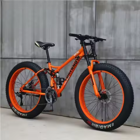 4.0 Carbon Fat Bike for Men/ Full Suspension Mountain Fat Bike Fatbike Alloy Rims/ Popular Fat Tire 