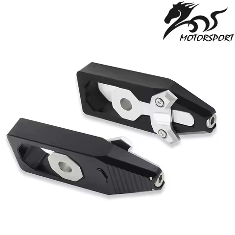 CNC Billet Chain Adjusters for Honda Grom 2014-2020 Swingarm Tensioner Axle YX03844