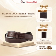 Country Hide H23075 Belt - High Quality Leather with Masculine Design