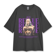 Soul land qian renxue vintage style oversized t-shirt