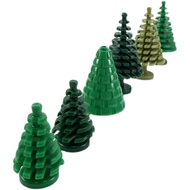 Spruce Tree 3471 Pine Brick Is Compatible with Classic Size MOC DIY Plant Models