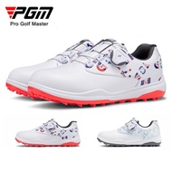 PGM Golf Fashion Knob shoelaces women spike less shoe with waterproof anti-slip design XZ242