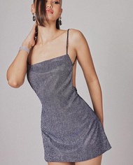 CHERIE MIDNIGHT DRESS - GLITTER