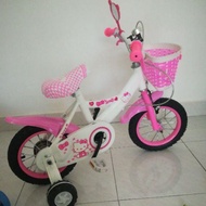 BASIKAL BUDAK/ KIDS BICYCLE(HELLO KITTY 16")