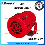 DC12V / DC24V / AC240V Mini Warning Baby Motor Siren AC240V / DC 12V / DC 24V Alarm Mini Motor Siren